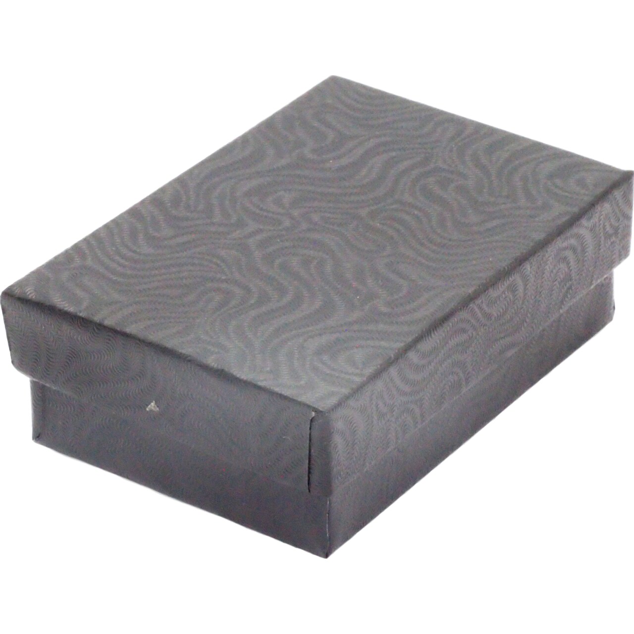 Black Swirl Cotton Filled Jewelry Gift Boxes Displays 3.25&#x22;x2.25&#x22; Pack of 100